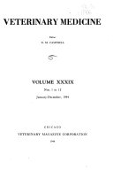 Veterinary Medicine Book