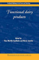 Functional Dairy Products Book
