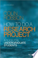 How to do a Research Project