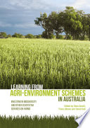 Learning from agri environment schemes in Australia