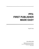 PFS: First Publisher Made Easy