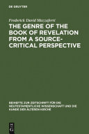 The Genre of the Book of Revelation from a Source-critical Perspective Pdf/ePub eBook