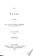 The Works of the Late Rev. Robert Murray McCheyne PDF Book By Robert Murray M'Cheyne