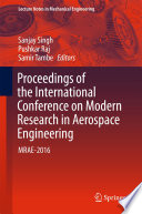 Proceedings of the International Conference on Modern Research in Aerospace Engineering Book