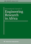International Journal of Engineering Research in Africa Vol  11