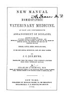 New Manual of Homoeopathic Veterinary Medicine