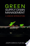 Green Supply Chain Management Book
