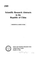 Scientific Research Abstracts in Republic of China