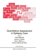 Quantitative Assessment in Epilepsy Care