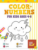 Color By Number Books For Kids Ages 4-8