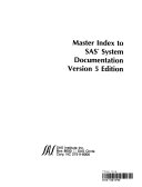 Master Index to SAS System Documentation