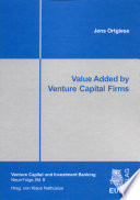 Value Added by Venture Capital Firms