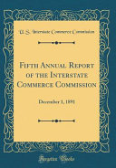 Fifth Annual Report of the Interstate Commerce Commission