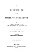 A Compendium of the System of Divine Truth