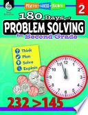 180 Days of Problem Solving for Second Grade Book