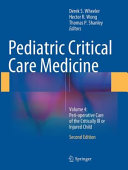 Pediatric Critical Care Medicine Book