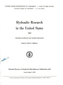 Hydraulic Research in the United States