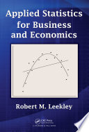Applied Statistics for Business and Economics Book