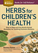 Herbs for Children s Health Book