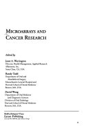 Microarrays and Cancer Research