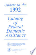 Update to the     Catalog of Federal Domestic Assistance Book