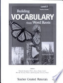 Building Vocabulary  Grade 7  Kit eBook