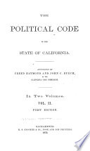 The Political Code of the State of California