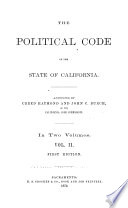 The Political Code of the State of California