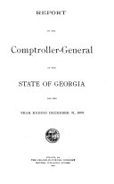 Annual Report of the Comptroller General and Insurance Commissioner  State of Georgia for the Fiscal Years Pdf/ePub eBook