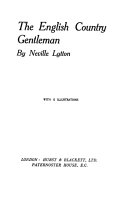 The English Country Gentleman Book PDF