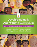 Developmentally Appropriate Curriculum Book