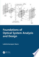 Foundations of Optical System Analysis and Design Book