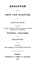 The Register of Arts, and Journal of Patent Inventions