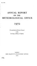 Annual Report on the Meteorological Office