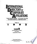 International Directory of Corporate Affiliations