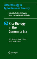 Rice Biology in the Genomics Era