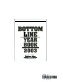 Bottom Line Year Book 2003