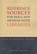 Reference Sources for Small and Medium sized Libraries