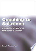 Coaching to Solutions Book