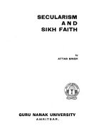 Secularism And Sikh Faith