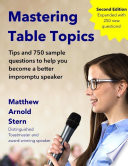 Mastering Table Topics   Second Edition