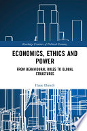 Economics  Ethics and Power