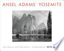 Ansel Adams  Yosemite Book