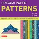 Origami Paper   Patterns   Small 6 3 4    49 Sheets