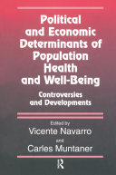 Political And Economic Determinants of Population Health and Well-Being: