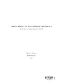 Annual Report of the Librarian of Congress for the Fiscal Year Ended ...