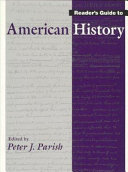 Reader s Guide to American History