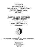 Catalogue of International Geological/Geophysical Cruise Inventory (IGGCI)