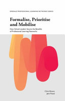Formalise, Prioritise and Mobilise