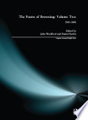 The Poems of Browning  Volume Two